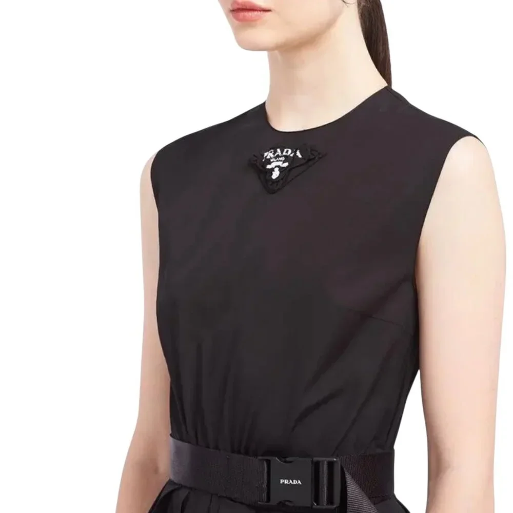 Floral-Print Cotton-Poplin Midi Dress Size 38 IT, Xs/S US NEW - Picture 16 of 16